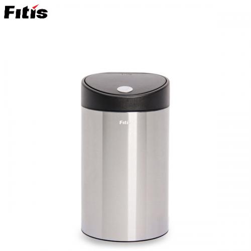 Thùng Rác Fitis Nhấn Tròn Inox Nhỏ RTS1-901